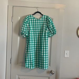 target green and white checker